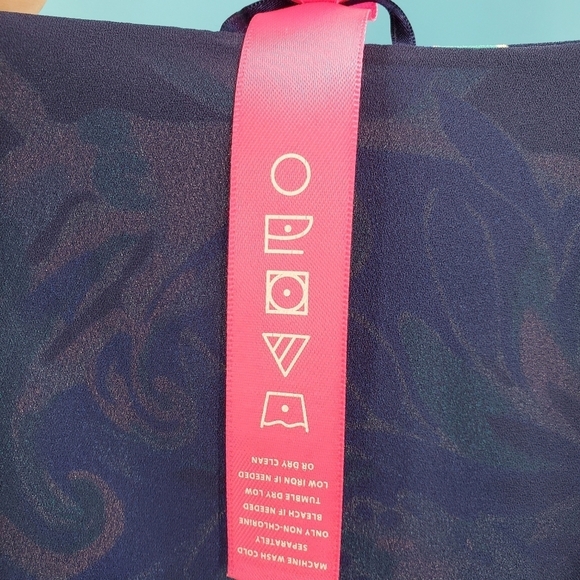 Lilly Pulitzer blue tropical print blouse S - Picture 12 of 13